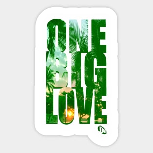 GreenSkinMango One Big Love Bali 2020 Sticker